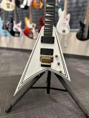 Jackson Guitars - MJ RR24 MG WHT/BLK PNS WC